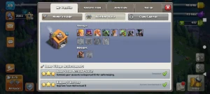 Clash Of Clans CV11 5 construtores, Herois LVL: 43,45 e 12