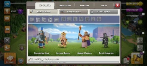 Clash Of Clans CV11 5 construtores, Herois LVL: 43,45 e 12