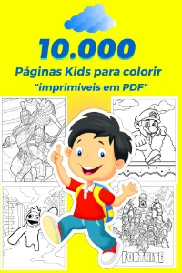 10.000 páginas Kids para colorir  (imprimíveis em PDF) - Outros