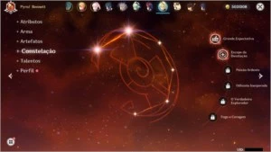 Kokomi + Diluc / Atlas Celestial AR 45 - Genshin Impact