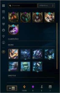 CONTA DIAMANTE 4 - 70 CAMPEÕES - 25 SKINS - League of Legends LOL