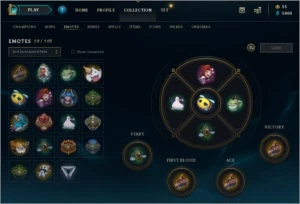 Conta LoL platina IV 46 champ 34 skins (skin vayne 10gema) - League of Legends