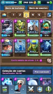 Conta de clash royale nvl 12 arena lendária