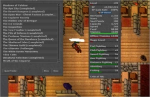 Knight pacera lvl 139 - Tibia