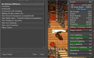 Knight pacera lvl 139 - Tibia