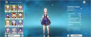 Ayaka+ cortadora klee+livro 5* - Genshin Impact