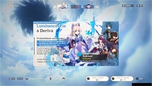 Genshin Impact Account Dilluc + Túmulo do Lobo Nv.2