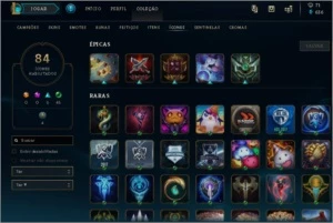 CONTA LOL DIAMANTE 4 - League of Legends