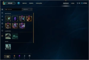 CONTA DE LOL - DIAMOND S6 - SKINS RARAS/CONTA ÚNICA - League of Legends