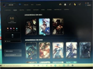 Conta lol ouro, desde 2014!!! - League of Legends