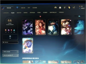 Conta lol ouro, desde 2014!!! - League of Legends