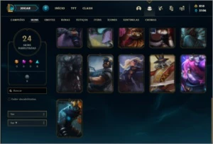 Conta prata 4 com 24 skins e 92 champs ( CRIADA EM 2012 ) - League of Legends LOL