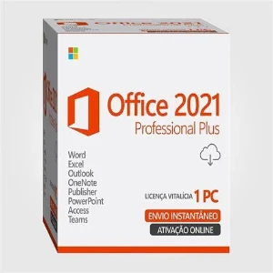 Microsoft Office 2021 Professional Plus 1 Pcs - Softwares e Licenças