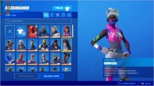 Conta de Fortnite com Salve o Mundo e skins a partir da s4