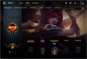 Conta Unranked - League of Legends LOL