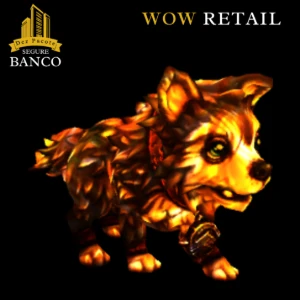 Mascote WoW - FIRE DOG (World of warcraft - Retail) Mini - Blizzard