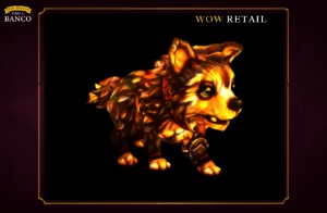 Mascote WoW - FIRE DOG (World of warcraft - Retail) Mini - Blizzard