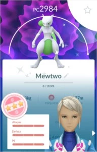 Conta com Mewtwo Shiny 100% - Pokemon GO