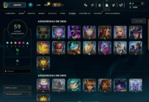 Conta Lol diamante 4 65 pdl, 82 champs, honra 5, bom mmr - League of Legends