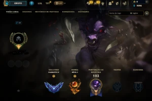 Conta Lol diamante 4 65 pdl, 82 champs, honra 5, bom mmr