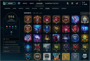 Conta DIAMANTE 4 (várias skins raras e cromas exclusivos) - League of Legends LOL