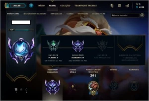 Conta DIAMANTE 4 (várias skins raras e cromas exclusivos) - League of Legends LOL