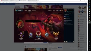 Conta De League Of Legends Gold 5 Com Email De Criação off LOL