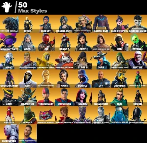 Conta Fortinite | 96 skins | Lara Croft | Clark Kent - Fortnite