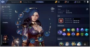 Mir4 Lvl60 e 60 k de poder Server NA 34 Dono Clã