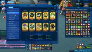Conta Nadmo Omegamon Mid/Eng Game AOA - Digimon Masters Online