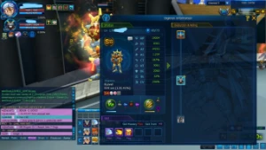 Conta Nadmo Omegamon Mid/Eng Game AOA - Digimon Masters Online