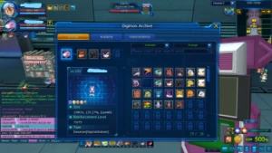 Conta Nadmo Omegamon Mid/Eng Game AOA - Digimon Masters Online