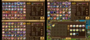 Summoners War Global com Jackson Tiana Seara Rica Verad