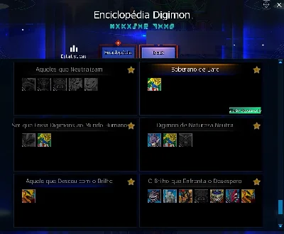 Conta top 7u apollo quantum e mais LA-DMO - Digimon Masters Online