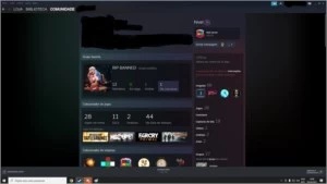 Conta Steam level 71 com varios jogos
