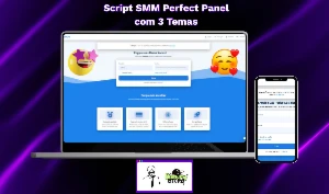⭐ Script Painel SMM Perfect Panel 3 Temas ⭐