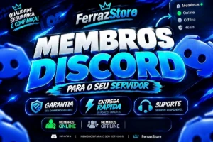 Membros Discord Online E Offline | Garantia + Entrega Rápida