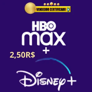 Hbo Max + Disney / Envio Automático - Assinaturas e Premium