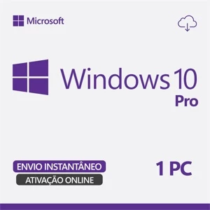 Licença Windows 10 Pro 32/64 Bits - Softwares e Licenças