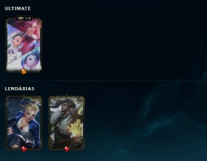 Conta league of Legends diamante 3 unico dono. LOL