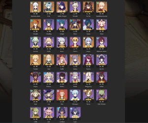 Conta Genshin Ar57 /10X5★/Kazuha C2+Bis / Eula+Bis/ Hutao C1 - Genshin Impact