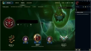 CONTA PRATA 1 COM 137 CHAMPS E 55 SKINS - League of Legends LOL