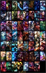 CONTA PRATA 1 COM 137 CHAMPS E 55 SKINS - League of Legends LOL