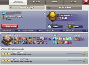VILA CV 11 SEMI FULL coringa promoção imperdível!! - Clash of Clans