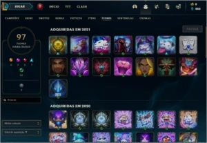 CONTA LOL - LVL 103 - 33 SKINS - League of Legends