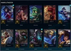 CONTA LVL30+ SMURF DE LOL 10K+ DE ESSÊNCIAS E 30+ CAMPEÕES - League of Legends