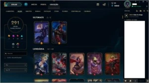 Conta Ouro V - 280skins+ - League of Legends LOL