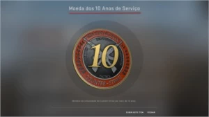 Conta Steam 15 anos - Medalhas de 5 e 10 anos Counter Strike