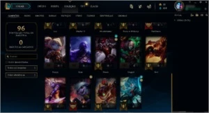 CONTA DIAMANTE 4 - League of Legends LOL