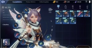 Conta MIR4 lvl61 / 61k power SA74